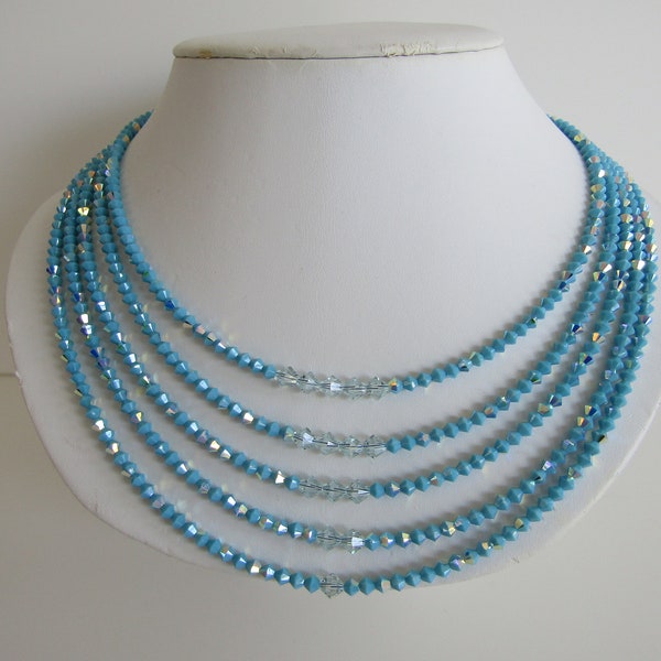 One of a Kind Swarovski Crystal Necklace