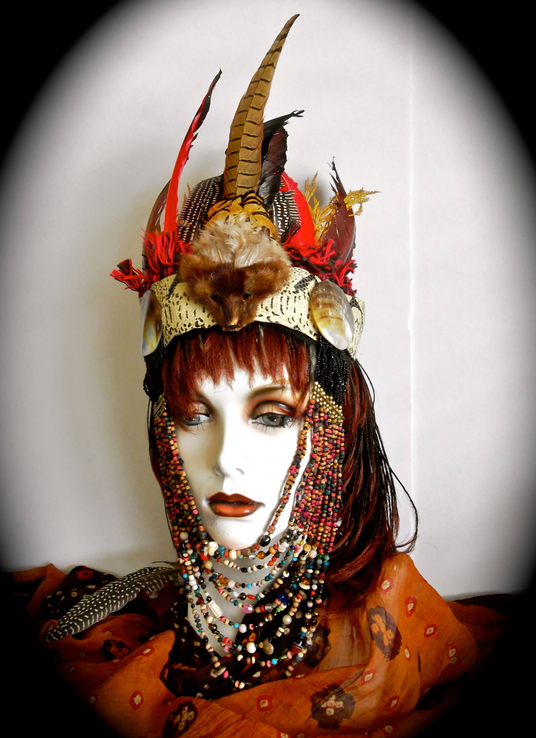 voodoo witch headpiece