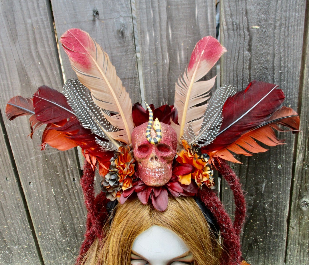 voodoo witch headpiece