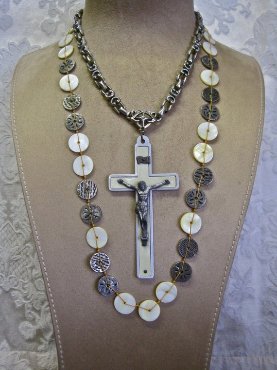 huge cross necklace