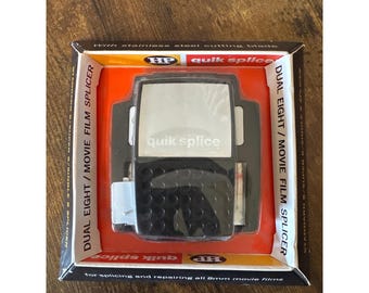 NEW in Box 8mm Movie Film Quik Splicer 1968