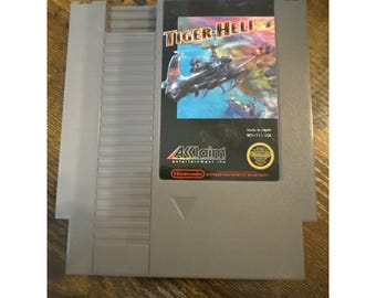 NES Tiger-Heli Game Cartridge