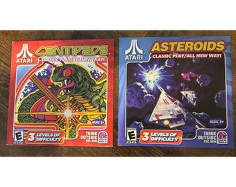 Vintage Games Centipede Asteroids PC CD Taco Bell