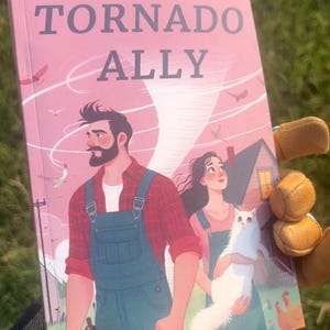 Copia firmata di Tornado Ally di Lainey Ross - Romanzo di una piccola città - Commedia romantica Tornado Book