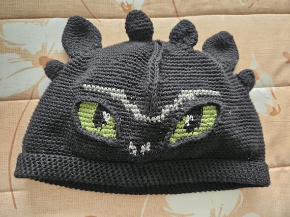 Toothless Beanie How to Train Your Dragon Inspired Hat