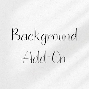 Custom Background Add-On for Portraits