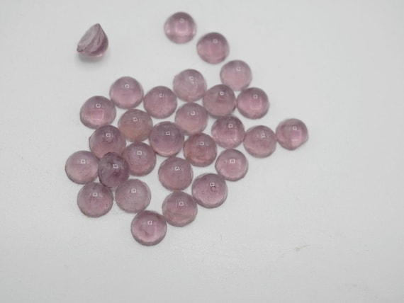 Vintage Glass Rhinestone 5mm SS23 Purple Swirl Glass Rhinestone (10)