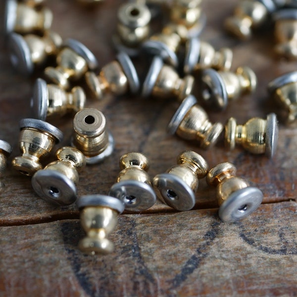 Earring Clutch Earring Backing Earring Bullet Standard Size for Posts (20) GB34