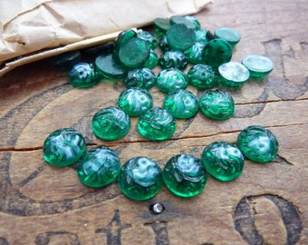 Glazen Strass Emerald Art Deco steentjes (6)