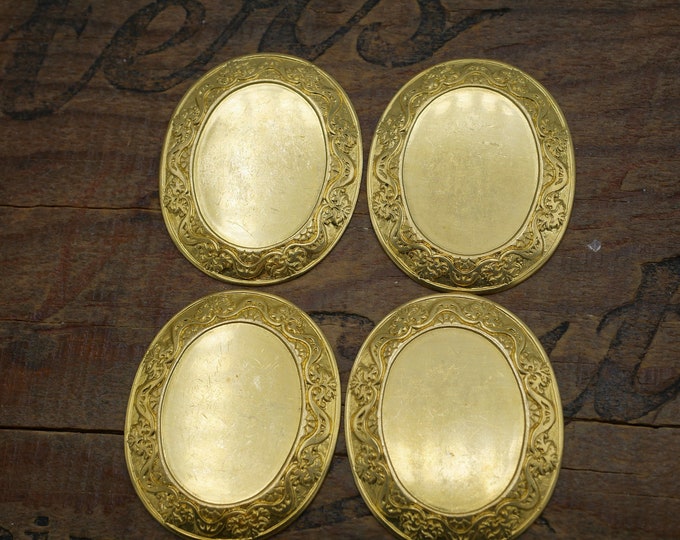 スターリングシルバー セミマウントリングセッティング ペア PE 9 x 6