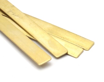 Raw Brass Bracelet, 10 Raw Brass Bracelet Stamping Blanks, Bangles ( 10x145x1mm) D0223