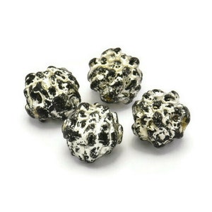 Shrink Plastic Bead Mold Handmade Bead Making 4 Set Mold Creates 4 Shapes  of Bead Cap Style Beads . 
