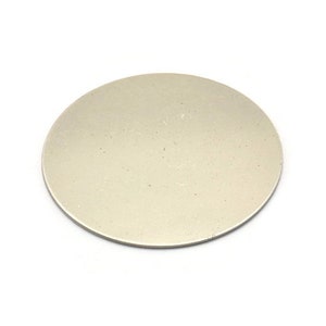 6 piezas de acero inoxidable para estampación, piezas circulares (40 x 0,70 mm) M02887