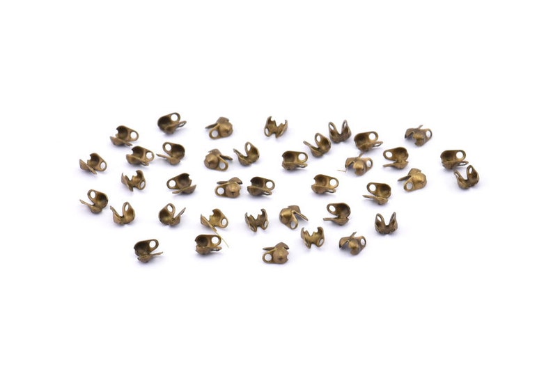 Antique Brass Connector 1.5mm A1104 250 Antique Brass Ball Chain Connector Clasps