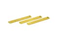 Tiny Rectangle Bar, 48 Raw Brass Rectangle Stamping Blanks with 1 Hole, Necklace Finding (35x5x0.80mm) U031