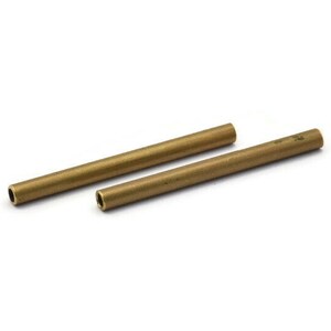 Extra Long Tubes - 5 Raw Brass Industrial Extra Long Tube Findings, (60x5mm) D0185