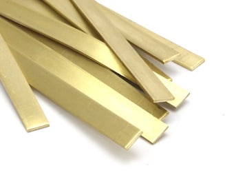 5 Raw Brass Bracelet Stamping Blank Bangle ( 6x145x1mm) D224