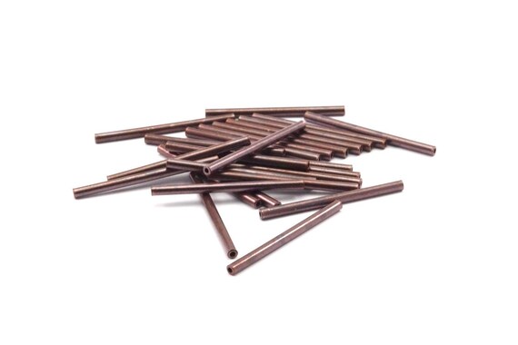 Tube Tube Tube en laiton, 125 Antique cuivre ton laiton Tube entretoise, breloques, pendentifs, résultats (30x2mm) K188 en cuivre 18a26a Tube Tube Tube en laiton, 125 Antique cuivre ton laiton Tube entretoise, breloques, pendentifs, résultats (30x2mm) K188 en cuivre 18a26a