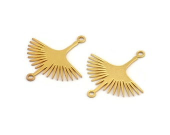 本物の金メッキの小さなコウノトリチャーム、小さなコウノトリチャーム