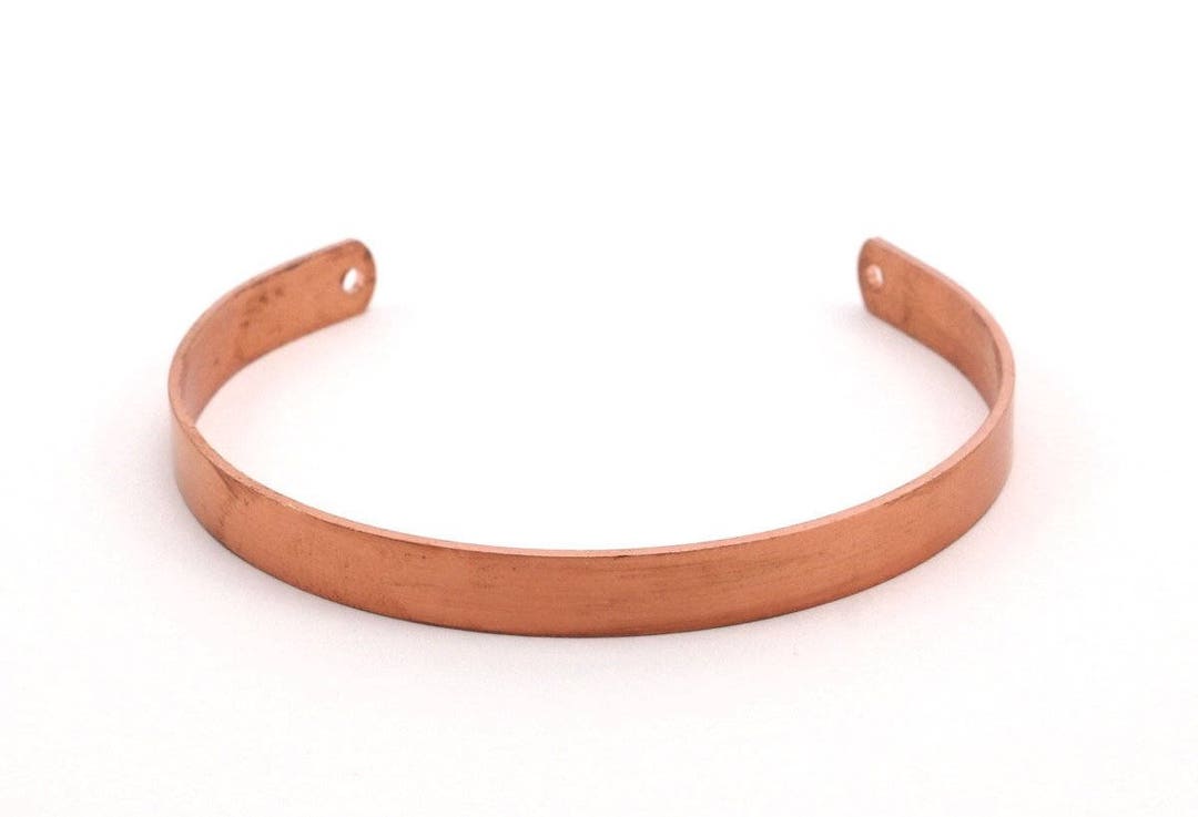 Copper Bracelet Blank 3 Raw Copper Bracelet Stamping Blanks Etsy UK