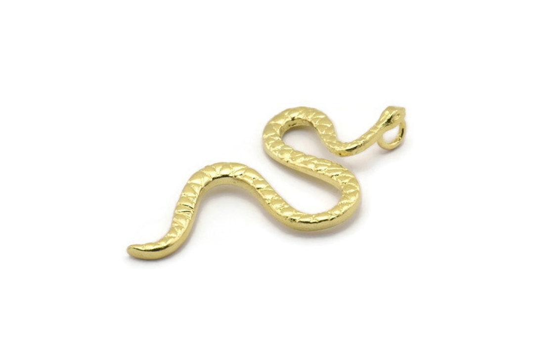 Ciondolo serpente arrotolato in argento indiano 925