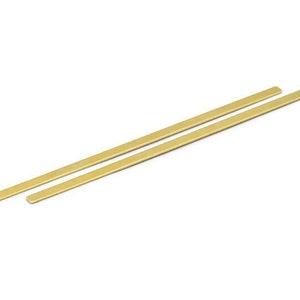 Brass Bracelet Blank, 10 Raw Brass Bracelet Stamping Blank Bangles ( 4x136x0.80mm) D0435