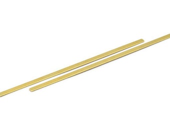 Brass Bracelet Blank, 10 Raw Brass Bracelet Stamping Blank Bangles ( 4x136x0.80mm) D0435