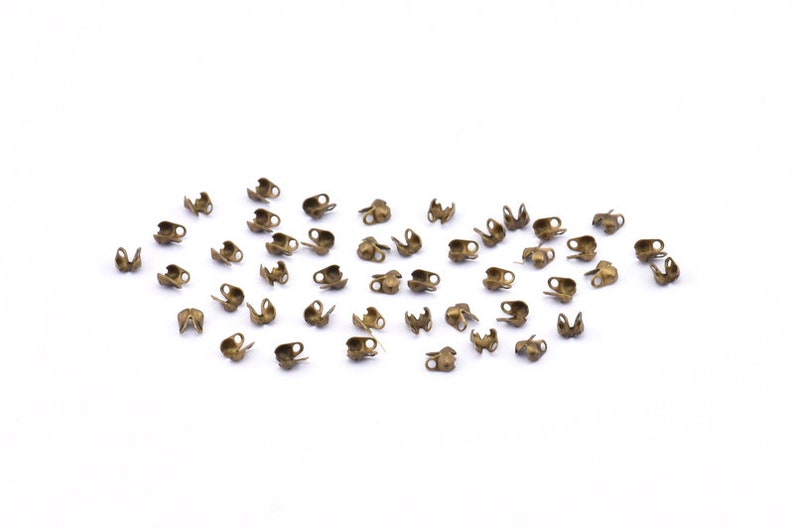 Antique Brass Connector 1.5mm A1104 250 Antique Brass Ball Chain Connector Clasps