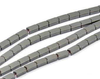 Hematite Arrow Beads 7x4mm Black Arrow Shape Beads Full Strand 15.5 Inches TK04