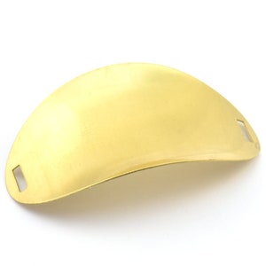 Brass Cuff Blanks, 4 Brass Cuff Bracelet Blanks (76x45mm) A0319