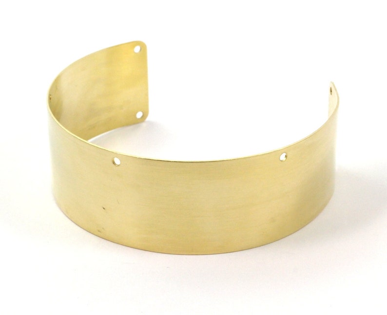 Brass Bracelet Blank Raw Brass Cuff Bracelet Blank Bangle 7 Etsy