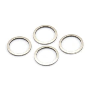 Silver Circle Connector, 24 Antique Silver Plated Brass Circle Rings, Findings (12x0.80mm) A2577