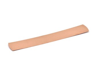 Copper Bracelet Blank, Raw Copper Flat Stamping Bracelet Blank (160x25x0.70mm) M02796