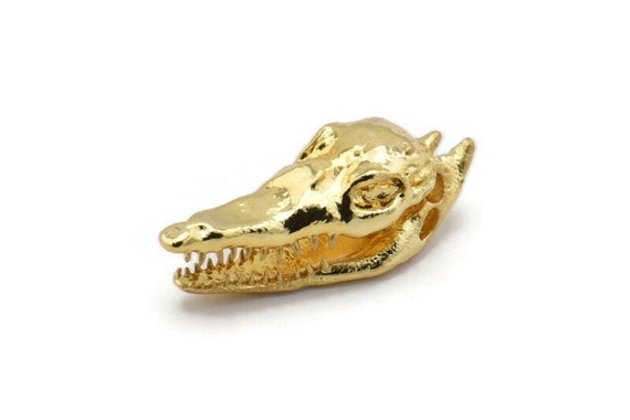 Alligator or Crocodile Head Skull Shaped Fridge Magnet Alligator or Crocodile Head Skull Shaped Fridge Magnet