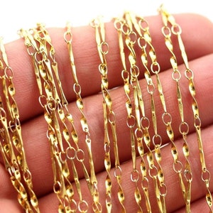 Link Chain, Raw Brass Chain, Brass Soldered Chain (12mm- 11mm) 1m- 3m- 5m- 10m- 20m- 50m BS 1018