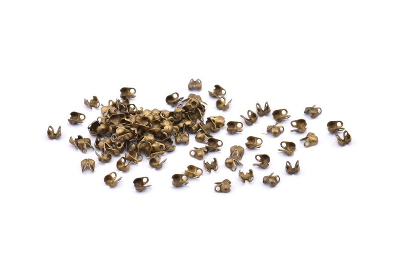 Antique Brass Connector 1.5mm A1104 250 Antique Brass Ball Chain Connector Clasps