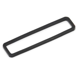 Puede incluir: Un lazo de goma negro, de forma rectangular con esquinas redondeadas.