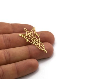 Médaille Art Nouveau Fleur, Pendentif Art Nouveau, Pendenti