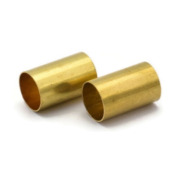 12 Raw Brass Tubes (10x16mm) Bs 1554