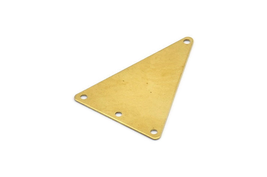 QUARKZMAN 20 Stück Messing Anhänger 25mm - Rund Loch 1,5mm DIY Gravur