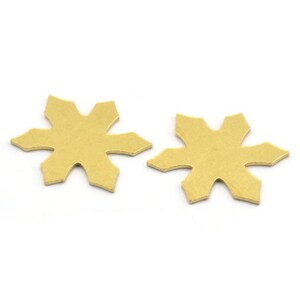 Brass Blank, 24 Raw Brass Blanks, Stamping Findings (15x15x0.60mm) A4562