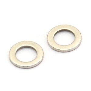 Silver Circle Connector, 24 Antique Silver Plated Brass Circle Connectors (10x0.90mm) D1570