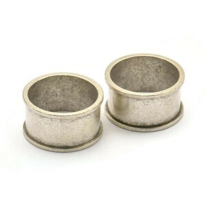 925 Sterling Silber Ring - 2 antike versilberte Messing Ringschiene (19 mm) N0479 H0020