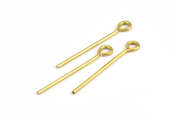 Brass on sale eye pins