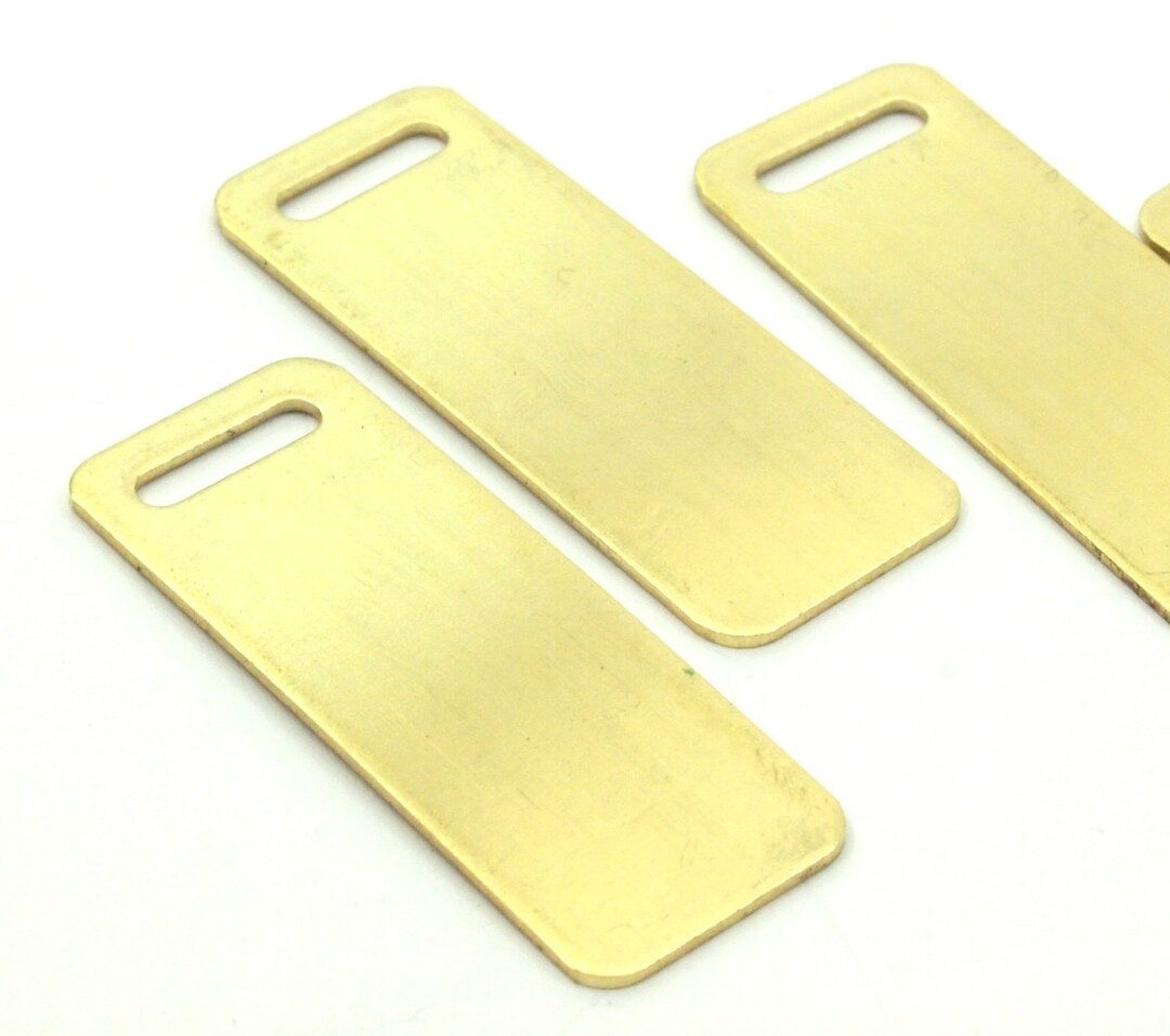 Brass Bracelet Blank 10 Raw Brass Bracelet Blanks With 1 Etsy
