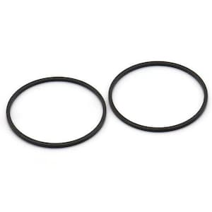 Black Circle Connectors - 25 Oxidized Brass Black Circle Connectors (26x1x1mm) Bs 1091 S465