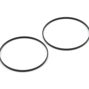 45mm Circle Connector, 6 Oxidized Brass Black Circle Connectors (45x1.7x0.8mm) E053 S721