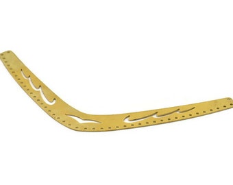 Brass Choker  Pendant, Raw Brass Choker  Pendant (180mm)  Brass 016 D168--C085