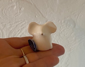 Porcelain Mouse, Ceramic mouse, Animal Totem