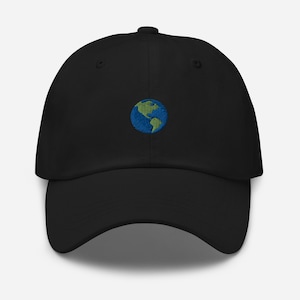 Earth Cap | Embroidered baseball hat